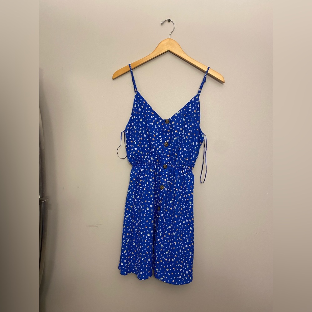 Sienna sky dress, size S, blue